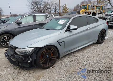 2015 BMW M4 z USA, uszkodzony, nr VIN WBS3R9C50FK334937